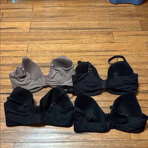 Soma Embraceable Perfect Coverage Bra Lot of 4 Black Taupe Plus Size 42DD/42DDD - Picture 7 of 16
